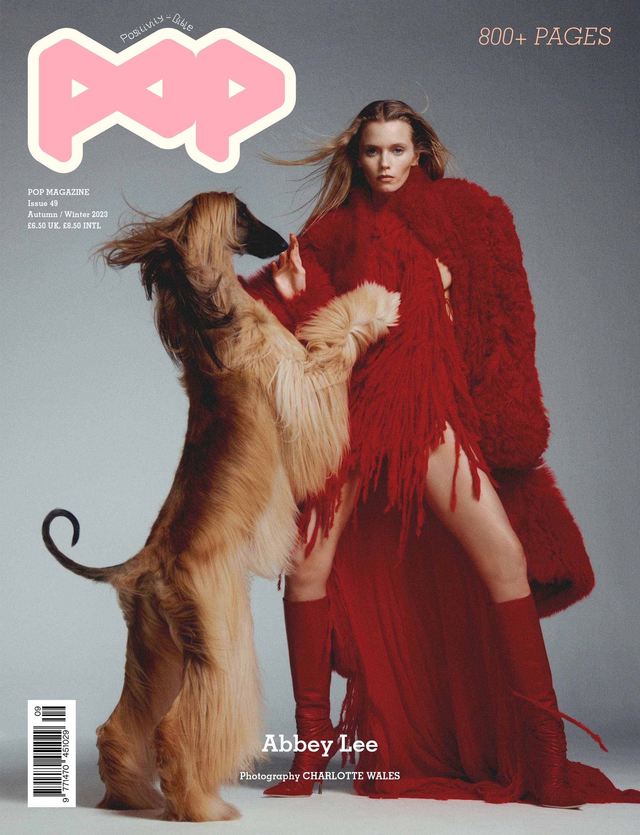 Abbey Lee POP Magazine Charlotte Wales 2025